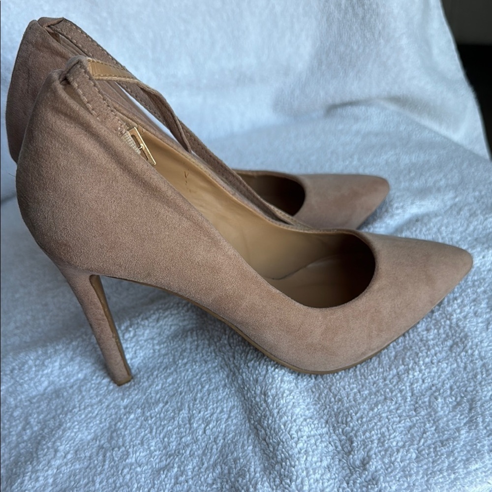 Anne Michelle Tan Stiletto Heels - Picture 3 of 6